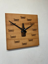 Charger l&#39;image dans la galerie, Horloge murale Beer &amp; beer