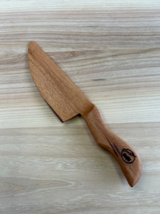 Couteau à gâteau en bois de Muiracatiara "Tigerwood