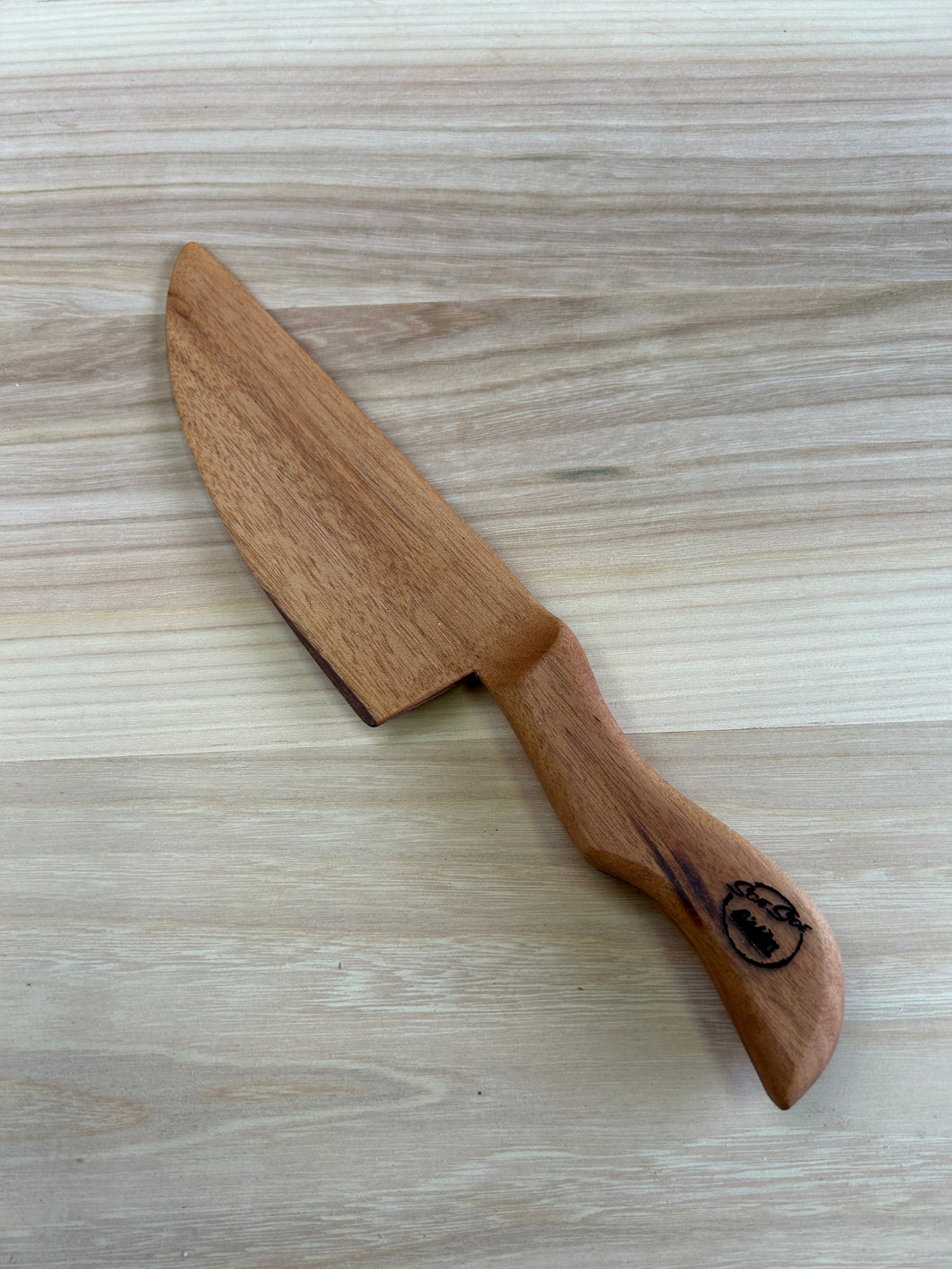 Couteau à gâteau en bois de Muiracatiara 